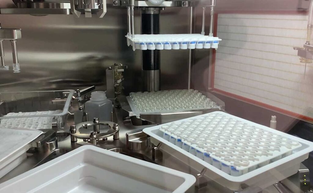 Kriya’s vial filling machine for gene therapy products